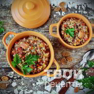 Рецепт Гречки с тушенкой