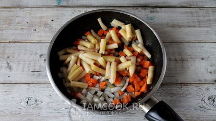 Рецепт гречки со стручковой фасолью