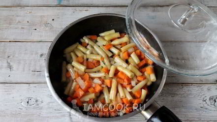 Рецепт гречки со стручковой фасолью