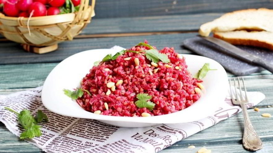 Рецепт гречки со свеклой