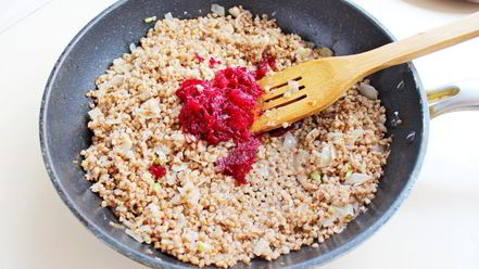 Рецепт гречки со свеклой