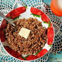 Гречневая каша на молоке в мультиварке