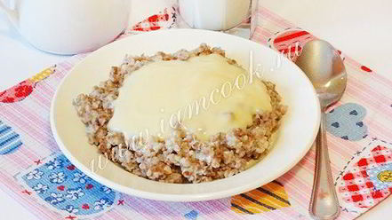 Рецепт гречневой каши пуховой