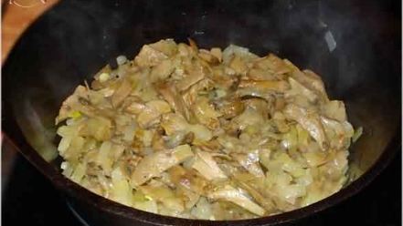 Рецепт гречневой каши с белыми грибами