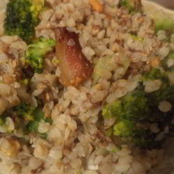 Рецепт Гречневой каши с брокколи, морковью и сельдереем