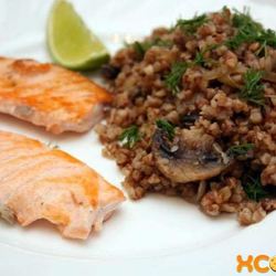 Рецепт Гречневой каши с грибами