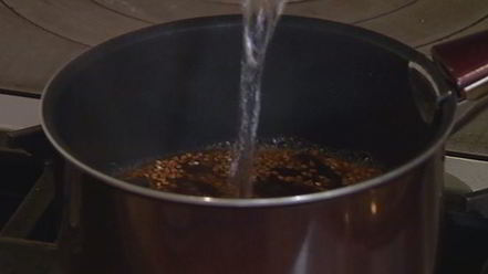 Рецепт гречневой каши с курагой и грушей