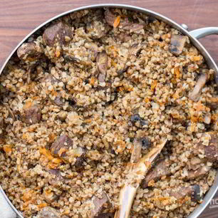 Рецепт Гречневой каши с мясом
