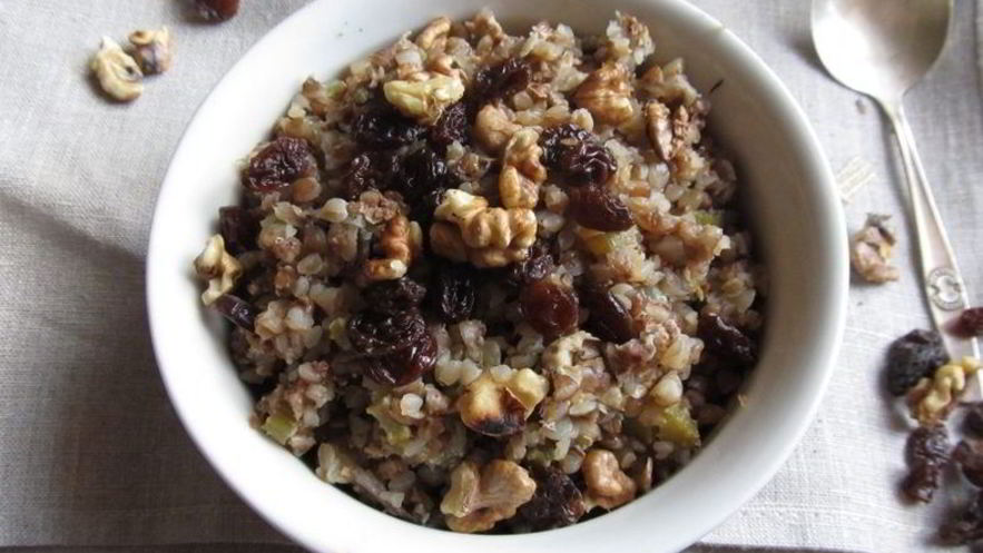 Рецепт гречневой каши с сухофруктами