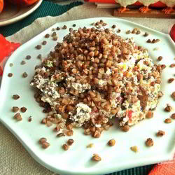 Рецепт Гречневой каши с творогом