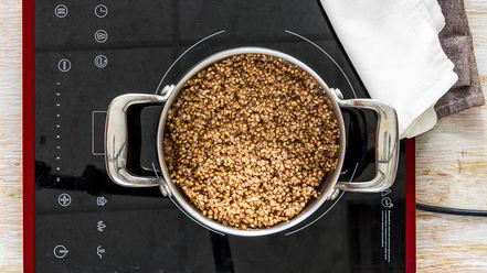 Рецепт гречневой сладкой каши с бананами