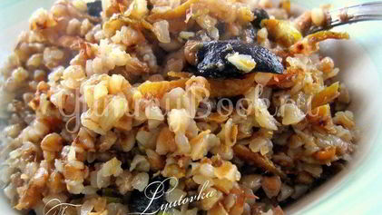 Рецепт Каши гречневой с грибами