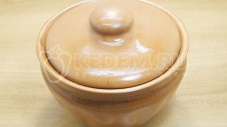 Рецепт постной гречки с грибами в горшочке