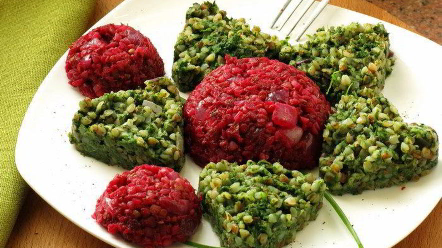 Рецепт цветной гречки