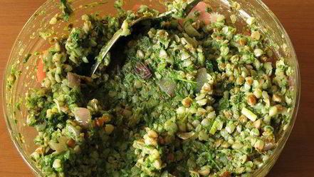 Рецепт цветной гречки