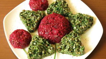 Рецепт цветной гречки