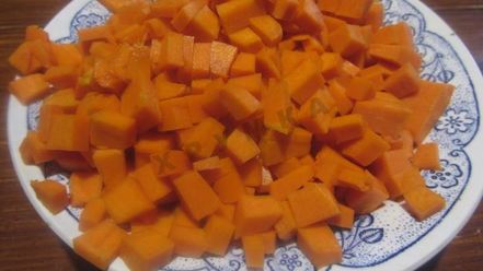 Рецепт тушеной гречневой каши с тыквой