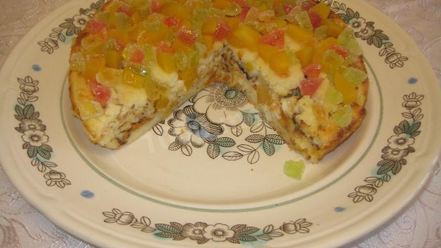 Рецепт гурьевской каши с изюмом орехами и цукатами