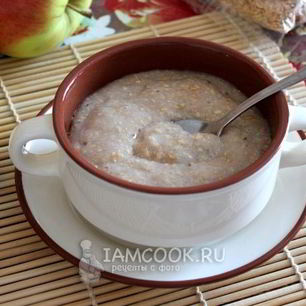 Рецепт Каши из льняного семени