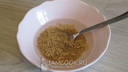 Рецепт каши из льняного семени