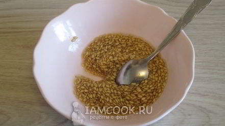 Рецепт каши из льняного семени