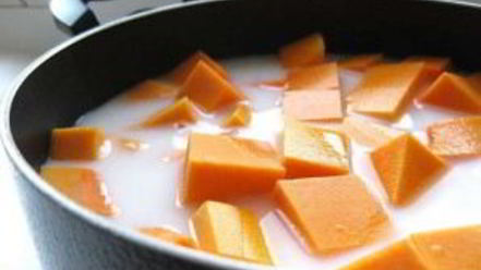 Рецепт каши из тыквы на молоке