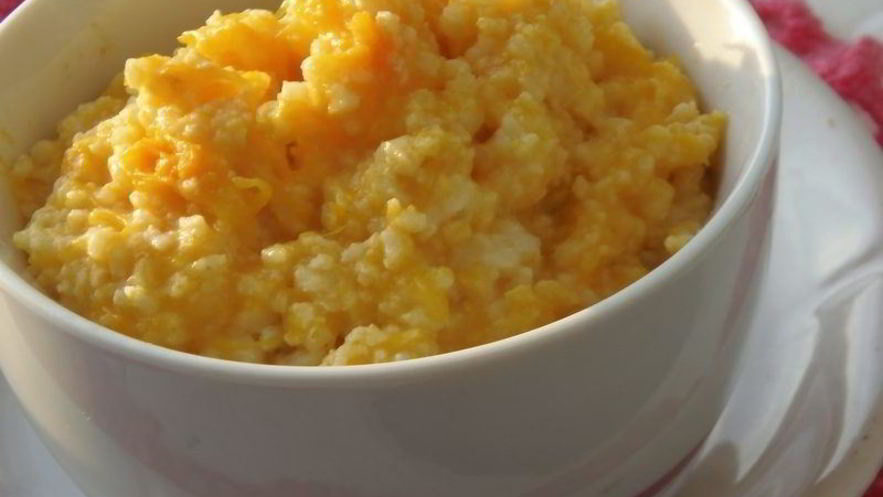 Рецепт каши из тыквы с пшеном на молоке