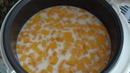 Рецепт каши из тыквы с пшеном на молоке