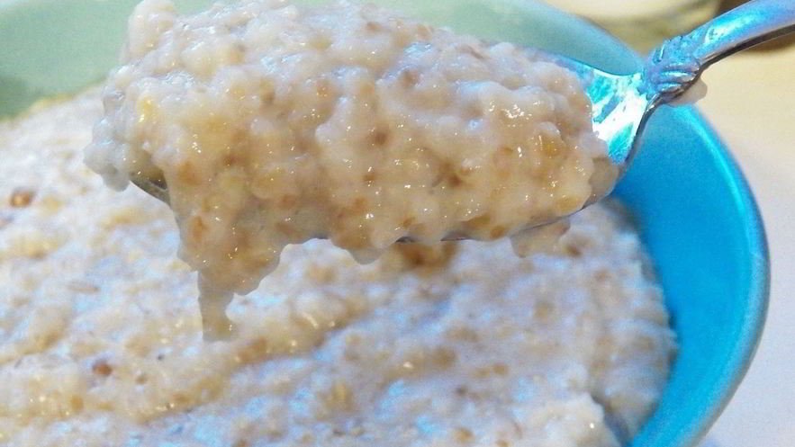 Рецепт каши на воде в мультиварке