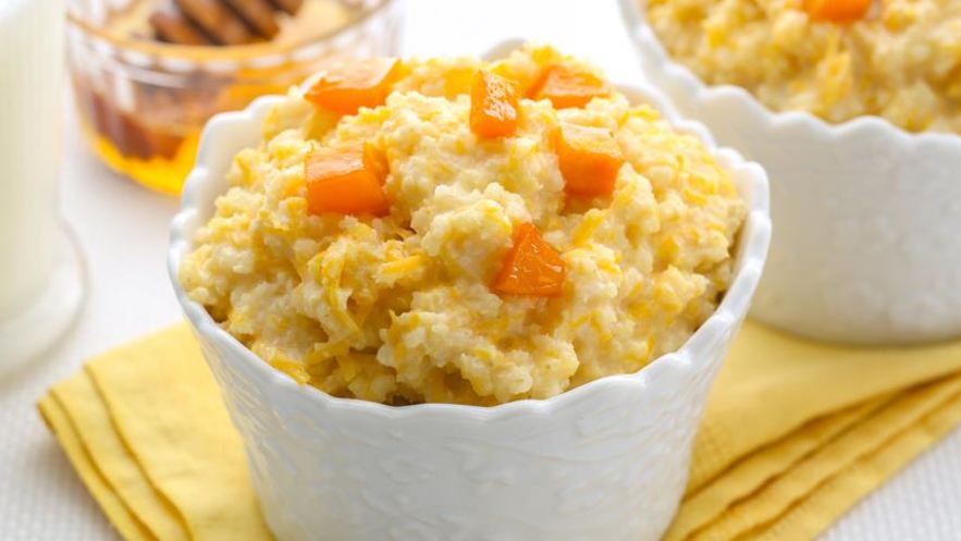 Рецепт каши пшенной с тыквой