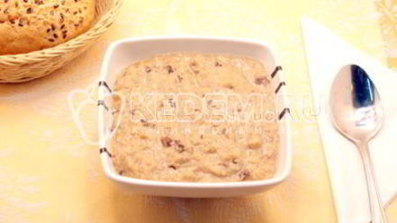 Рецепт каши рисовой с бананом и черносливом