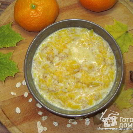 Рецепт Каши тыквенной с овсянкой