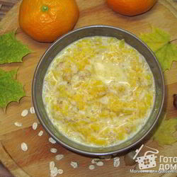 Рецепт Каши тыквенной с овсянкой