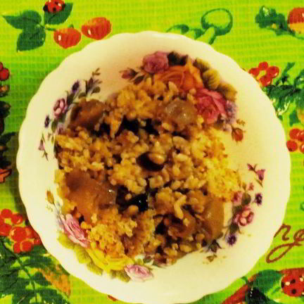 Рецепт Каши тыквенной в горшочке Русские традиции