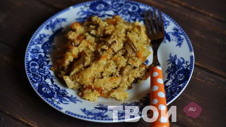 Рецепт каши в духовке