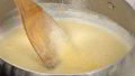 Рецепт франгольо, кукурузная каша с миндалем