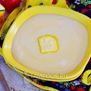 Рецепт Кукурузной каши на молоке для детей