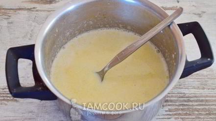 Рецепт кукурузной каши на молоке для детей