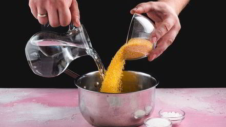 Рецепт кукурузной каши на молоке