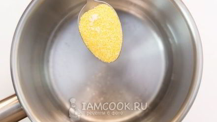 Рецепт кукурузной каши на воде