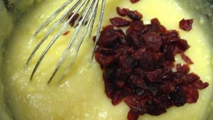 Рецепт кукурузной каши с клюквой