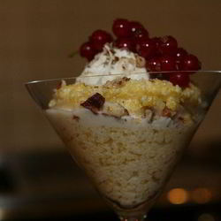 Рецепт Кукурузной каши с маскарпоне, голубикой и орехами пекан