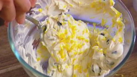 Рецепт кукурузной каши с маскарпоне, голубикой и орехами пекан