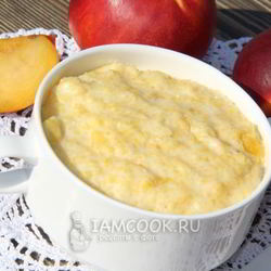Рецепт Кукурузной каши с нектарином