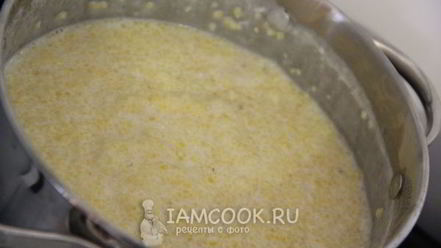 Рецепт кукурузной каши с нектарином