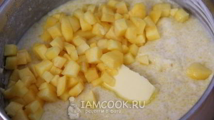 Рецепт кукурузной каши с нектарином