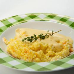 Рецепт Кукурузной каши с тыквенным кремом