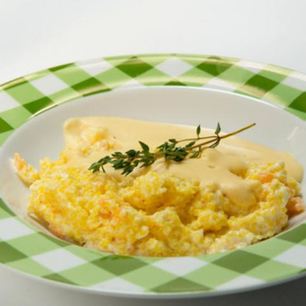 Рецепт Кукурузной каши с тыквенным кремом