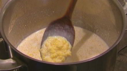 Рецепт кукурузной каши с тыквой и грецкими орехами