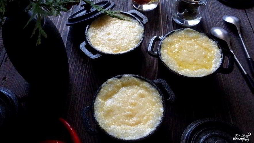 Рецепт кукурузной каши в горшочке